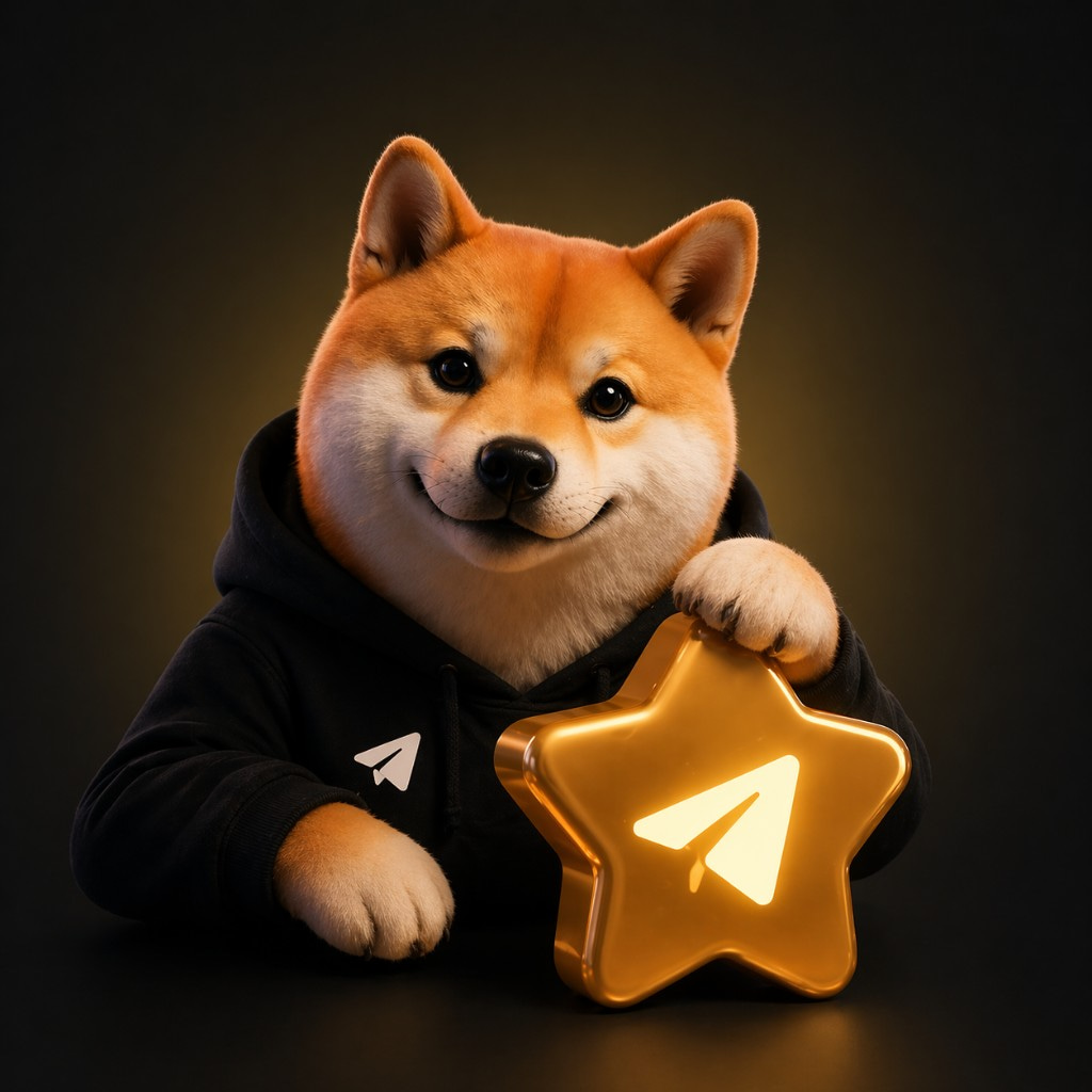 Тоби - лицо проекта DogiStars